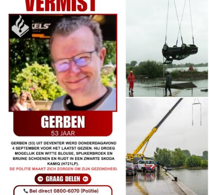 Lichaam gevonden in auto bij zoektocht naar Gerben (53) uit Deventer