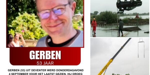 Lichaam gevonden in auto bij zoektocht naar Gerben (53) uit Deventer