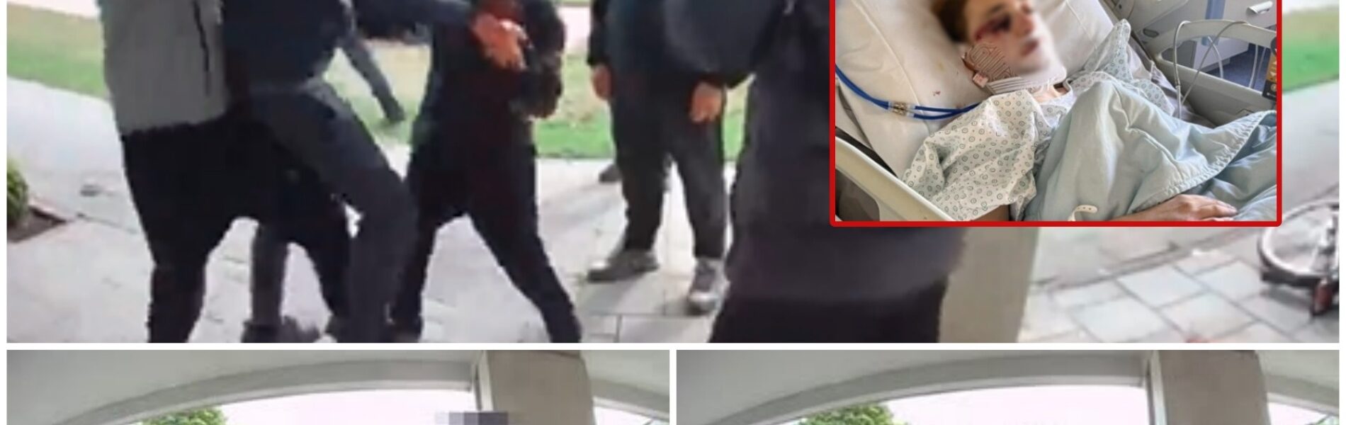 Jongen belt bij huis in Rotterdam aan voor hulp, wordt in elkaar geslagen door grote groep
