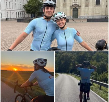 "Het is een relatietest": Simon (21) en Amelie (19) zijn één jaar samen en fietsen zonder voorbereiding 2.200 kilometer naar Rome