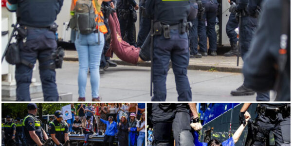 Politie grijpt in: Tientallen klimaatactivisten van Extinction Rebellion vastgezet na A12-zit.