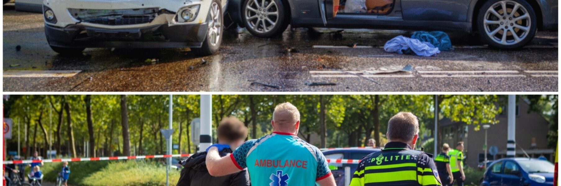 Zwaar ongeluk: zes gewonden waaronder een baby – bestuurder direct gearresteerd
