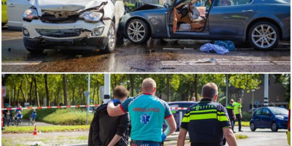 Zwaar ongeluk: zes gewonden waaronder een baby – bestuurder direct gearresteerd
