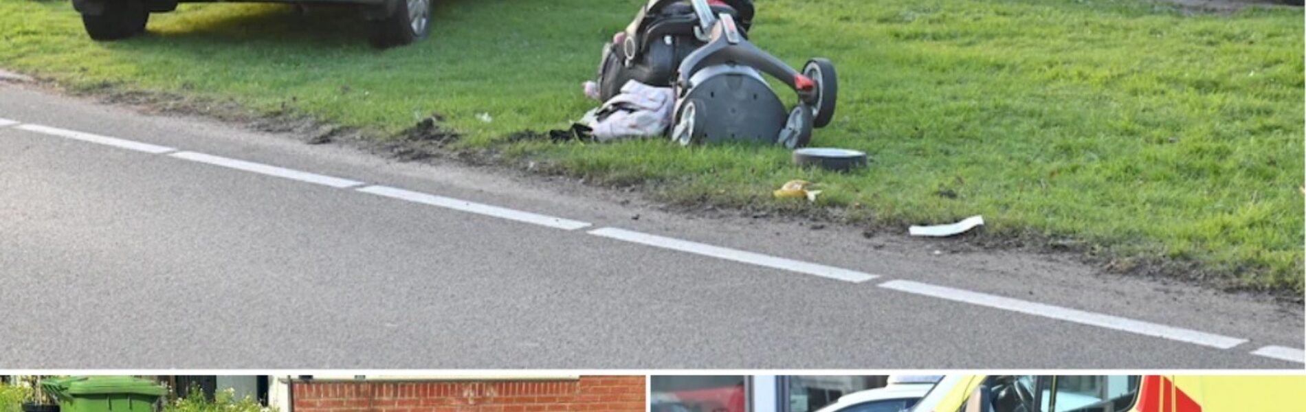 Vrouw rijdt over kinderwagen heen: baby overleden