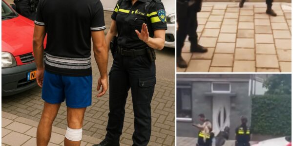 Nederlandse agentes zijn klaar met twee gasten die niet meewerken en tasert tot die geen spier meer beweegt. GEEN GENADE.