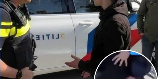 VIDEO: Oom agent laat zien wie de baas is en krijgt gastje met grote mond (en zijn vriendjes) stil