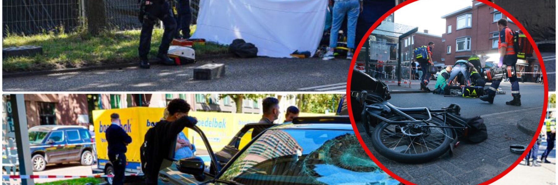 UPDATE: Ongeluk op Lammenschansweg in Leiden Fietser na aanrijding met auto...