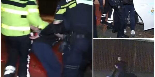 VIDEO: Agent krijgt grote mond van brutale scooterdief: Grijpt genadeloos in