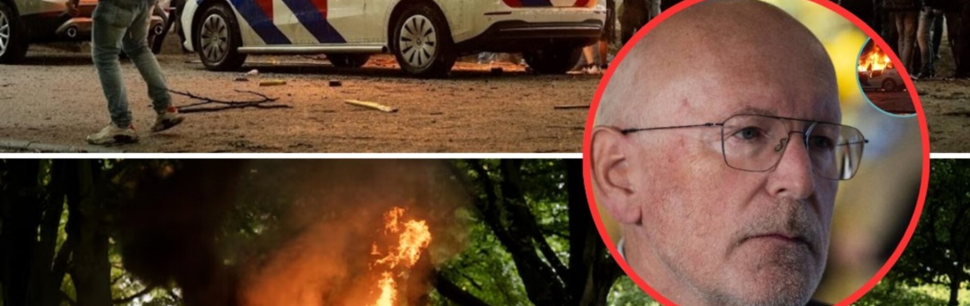 Frans Timmermans woest na rellen in Den Haag: “Dit zijn Trumpiaanse toestanden door extreemrechts”