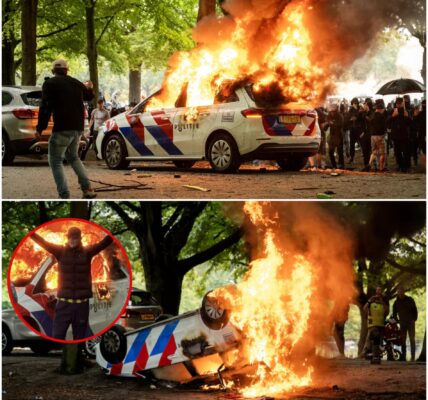 Protest tegen asielbeleid in Nederland loopt compleet uit de hand – Geert Wilders: “Snoeihard aanpakken dat tuig”