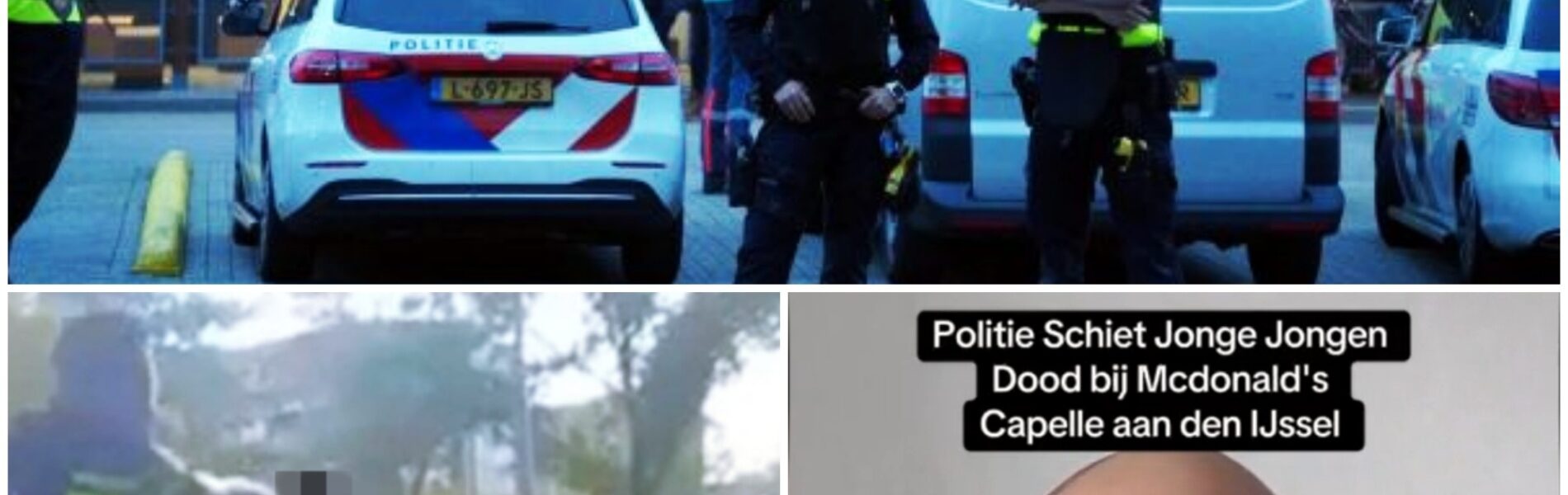 VIDEO: Een duidelijke waarschuwing voor jongeren die met een pistool op straat lopen, fatbikes stelen en daarna op de vlucht gaan. De politie kan schieten.