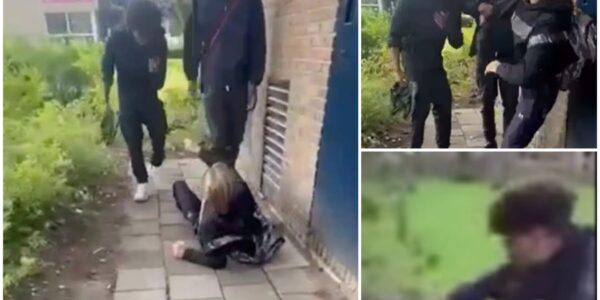 VIDEO: Schokkende beelden tonen laffe 2-tegen-1 aanval op jonge scholier – Nederland reageert fel