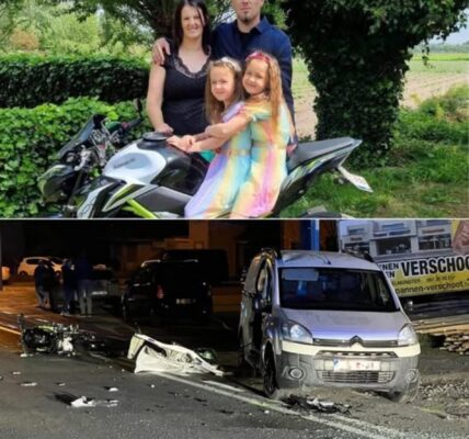 In de armen van zijn vrouw Melissa slaapt Joachim (36) half jaar na ongeval rustig in: “Het was belangrijk voor mij dat hij niet alleen zou sterven”
