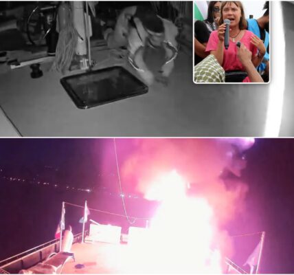 🚨 Explosies: Global Sumud Flotilla met Greta Thunberg Onder Vuur tijdens Humanitaire Missie naar Gaza – Europa en Italië Reageren Fel 🚨