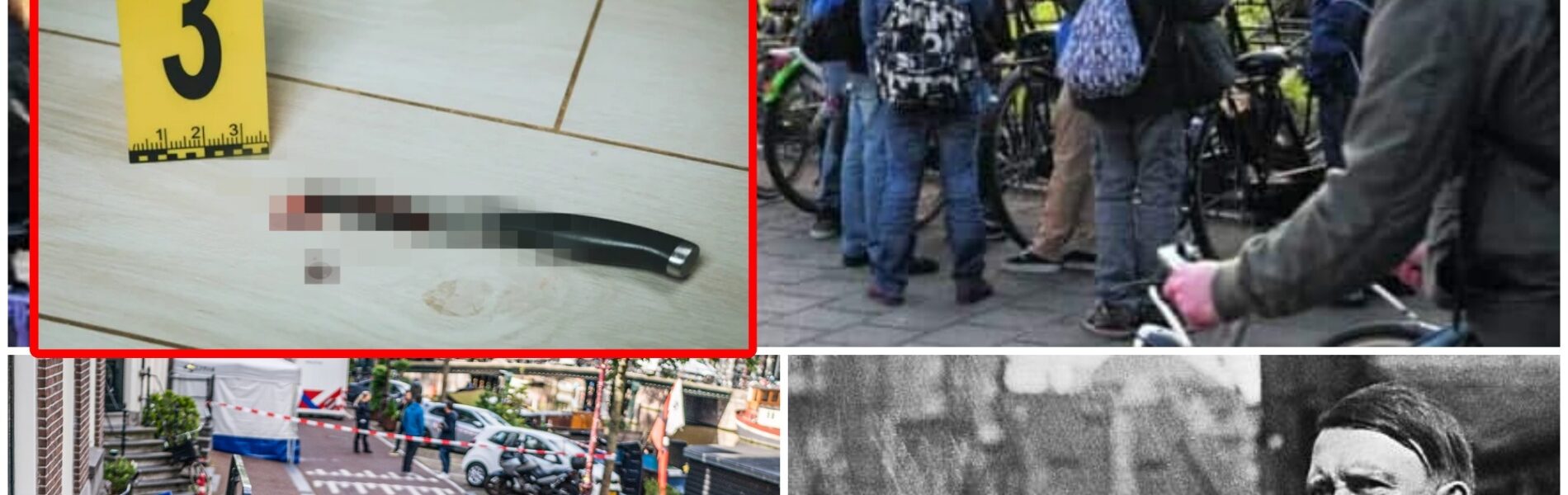 Leerling (14) “gefascineerd door Hitler” steekt docent neer op school, verdachte in kritieke toestand na zelfverwonding