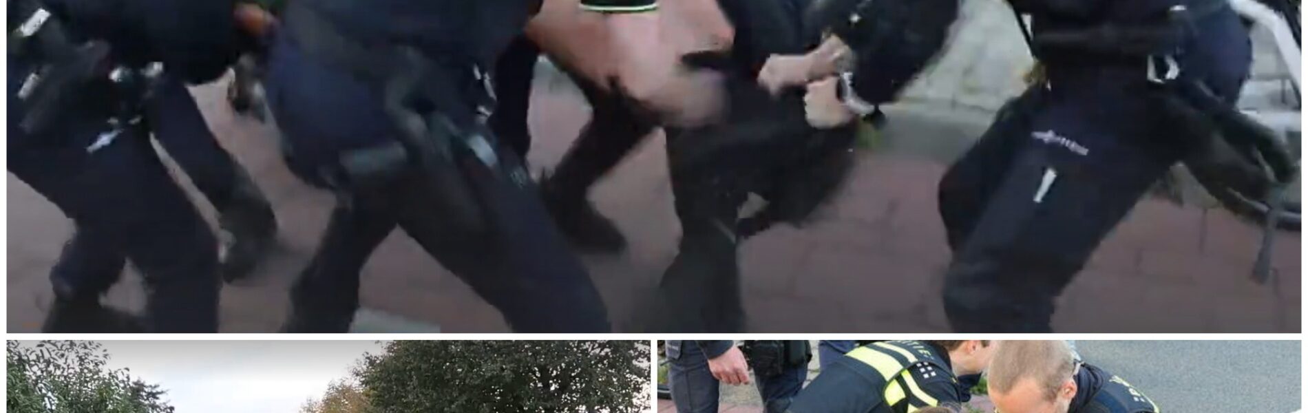 Video: Politie treedt hard op tegen rellen bij AZC-bijeenkomst in Hoofddorp, geen ruimte voor tolerantie.