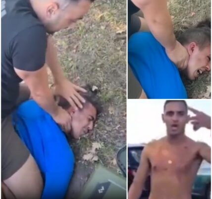 Twee asielzoekers proberen te stelen bij een camping vol met Nederlanders. Het einde van de ondankbaren