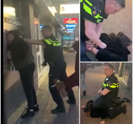 Wijkagent uit Hoogvliet leert meisje op de harde manier dat ze moet meewerken. Schreeuwen en smeken heeft geen zin.
