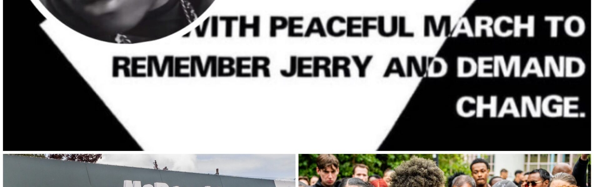 Groot protest bij politiebureau na doodschieten Jerry (15): "Gewelddadig systeem"