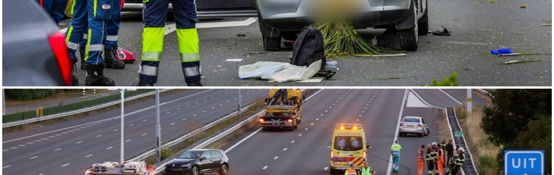 VIDEO: Drama op de N284: bestuurder komt om bij eenzijdige crash in Bladel