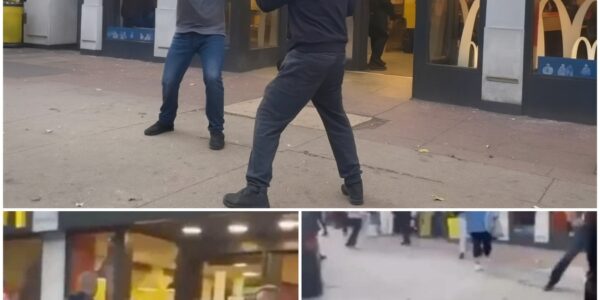 VIDEO: Opa wordt lastiggevallen door een groep criminelen bij McDonald's, maar ze ontmoeten een veteraan en het kan niet erger aflopen