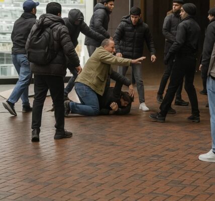 VIDEO: Camera legt vast hoe een man alles geeft om jongeman te redden van brute mishandeling