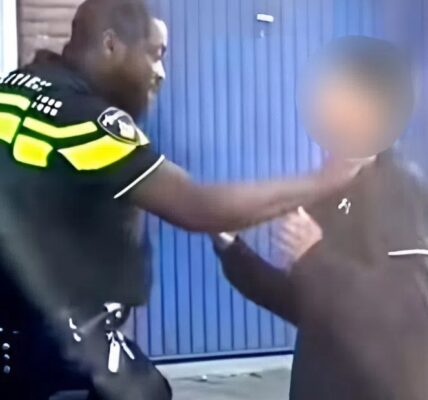 Bizarre beelden: politie verliest geduld met stoute jongen, een les die hij nooit zal vergeten