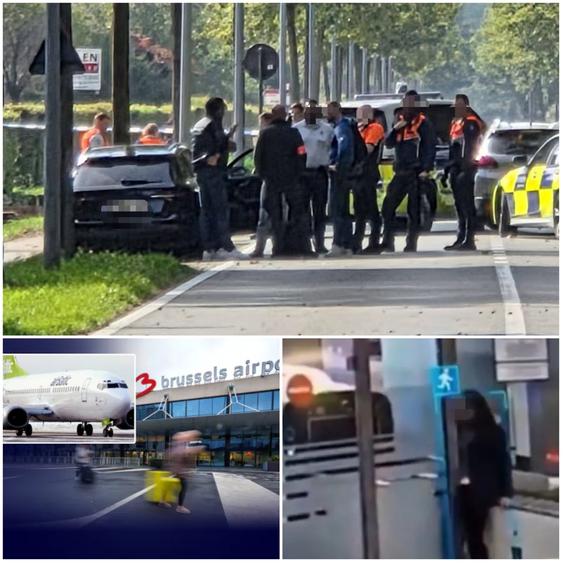 Vrouw opgepakt in Merksplas na bommelding op vliegtuig op Brussels Airport