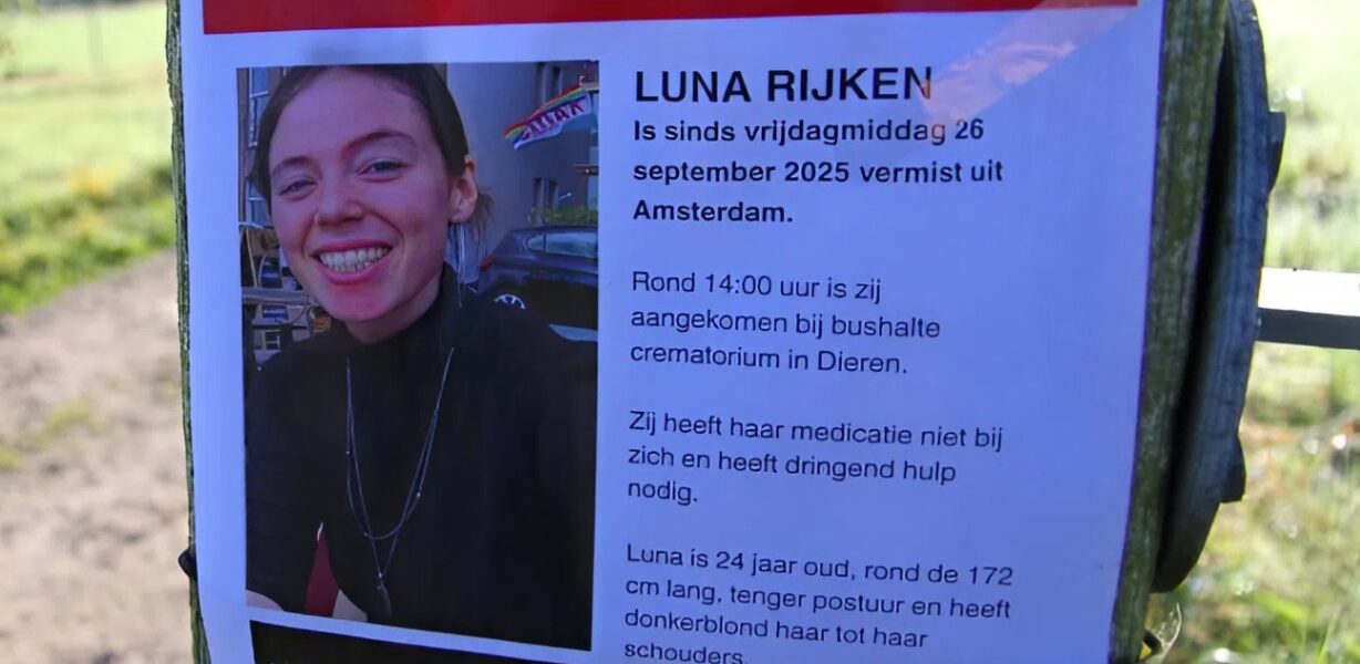 BEELDEN: Vermiste Luna (24) nog altijd spoorloos in Loenen