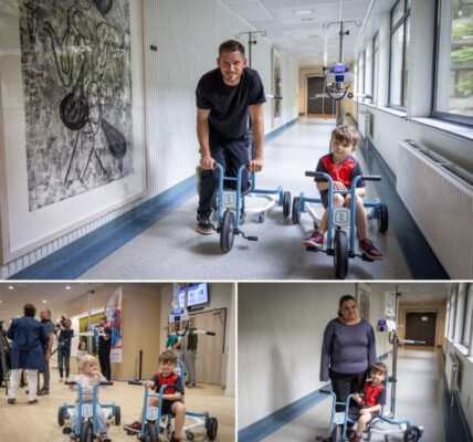 Jan Vertonghen schenkt ‘infuutsen’ aan kinderziekenhuis UZA: “Vrij kunnen rondfietsen doet ons even alle zorgen vergeten”