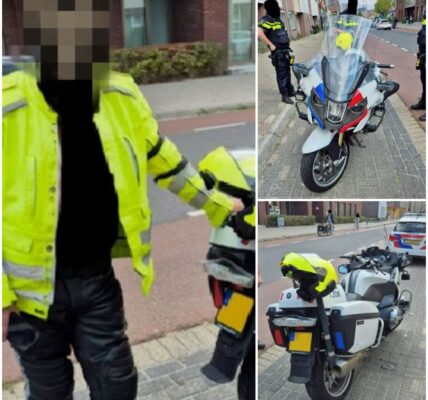 Man uit Hattemerbroek speelt politieagentje met opvallende motor: ‘Hij dacht dat het wel mocht’