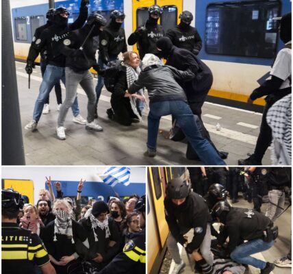 Meer dan 200 pro-Palestijnse betogers opgepakt bij Den Haag Centraal