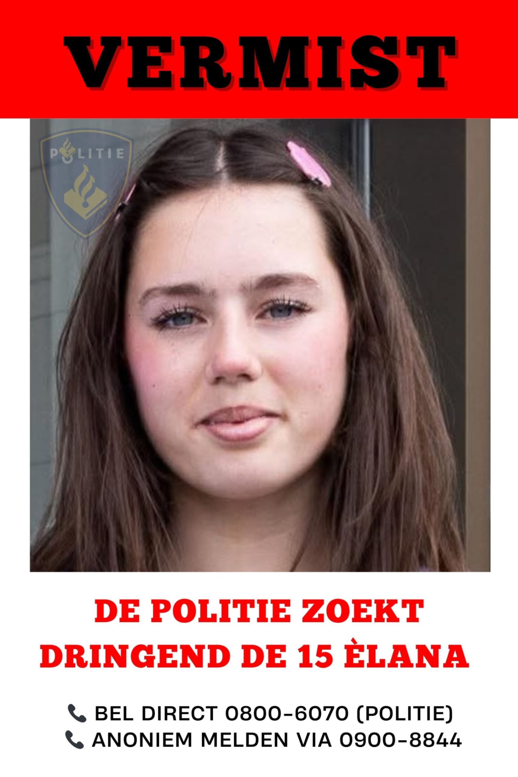 VERMIST: Tienermeisje (15) vermist na vertrek bij Heemraadsingel in Rotterdam-West
