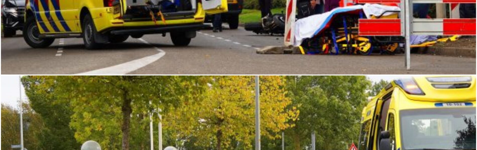 Ernstig motorongeval in Zwaagdijk-Oost: vrouw gewond na val op de Zaadmarkt