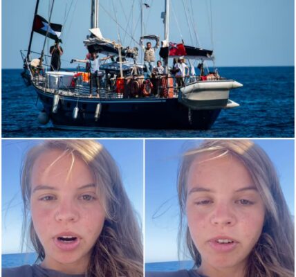 Emmy (24) opgepakt op Gaza-hulpboot wil terug naar Nederland