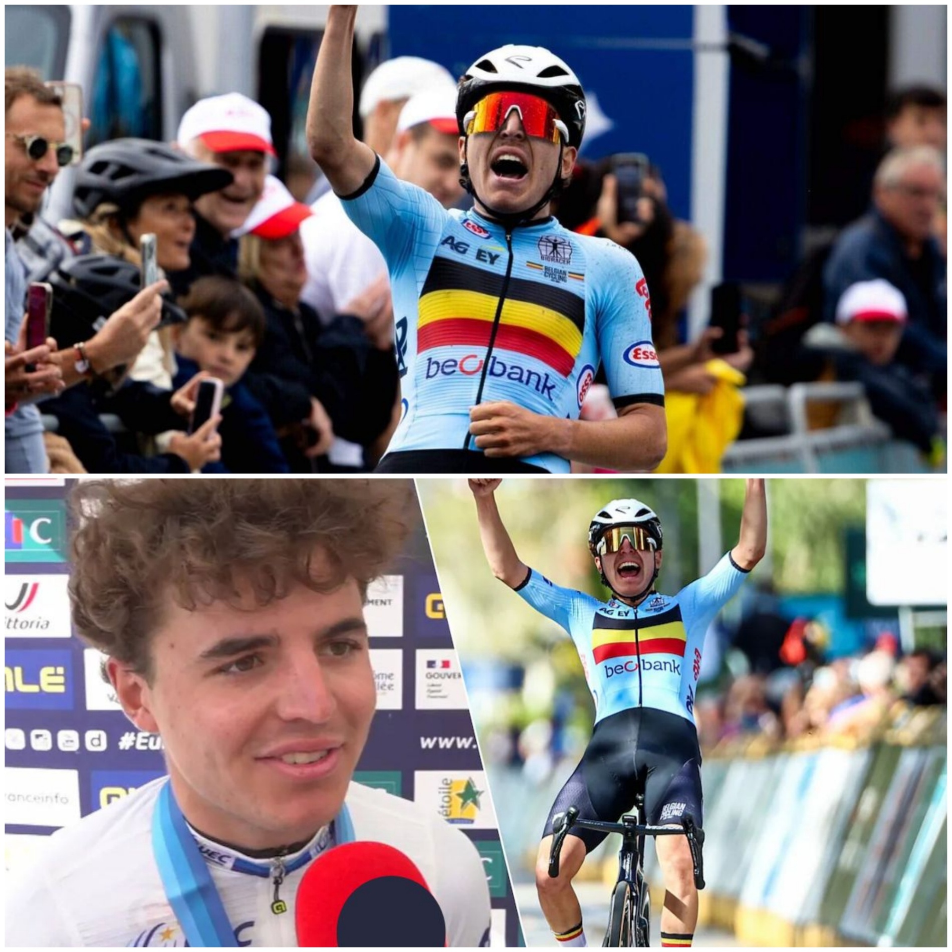 “Dit is geen troostprijs”: jonge Belg Jarno Widar (19) spoelt ontgoochelend WK door met Europese titel bij beloften