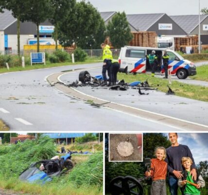 Trots laat Dave (24) de McLaren 720S van zijn vrouw zien, tien minuten later gaat het vreselijk mis