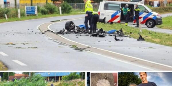 Trots laat Dave (24) de McLaren 720S van zijn vrouw zien, tien minuten later gaat het vreselijk mis