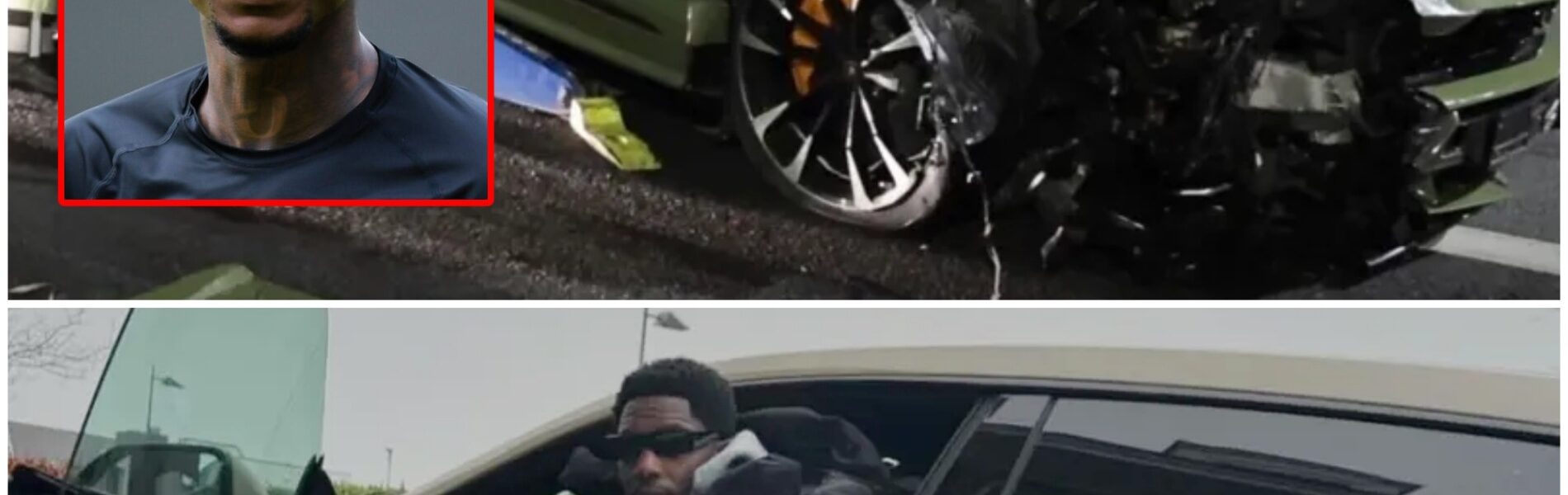 Oud-profvoetballer Eljero Elia betrokken bij zwaar auto-ongeluk op A4 bij Leiden: forse schade aan Lamborghini