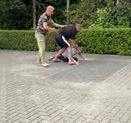 VIDEO: Nederlandse mannen rekenen eigenhandig af met asielzoeker die probeert te stelen