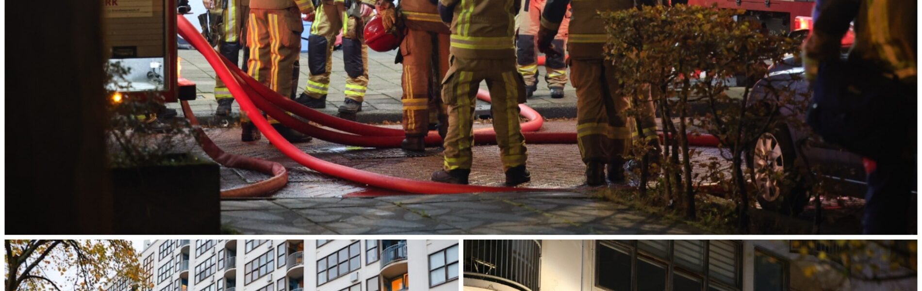 UPDATE: Dode en vijf gewonden bij grote brand in flat