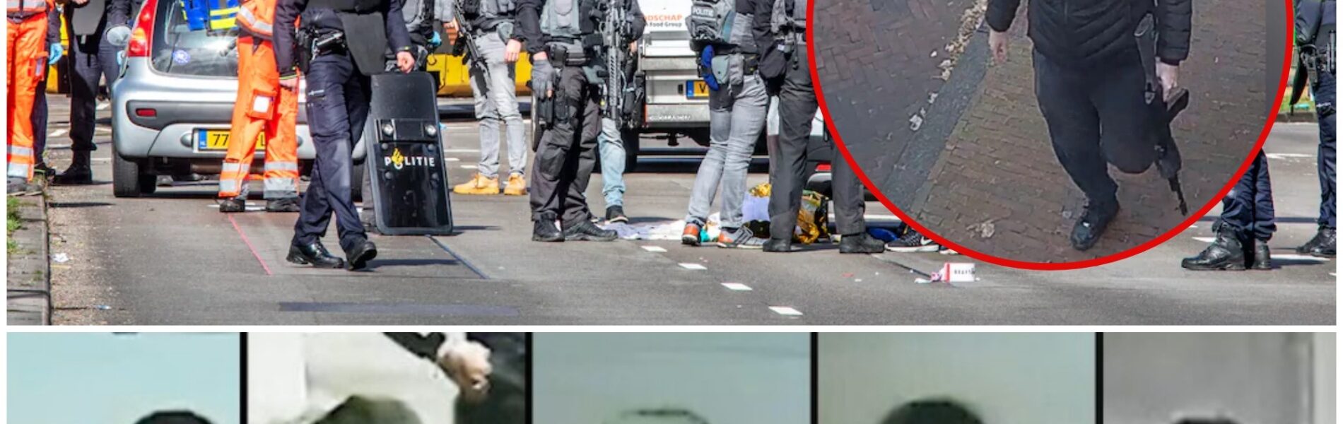 Vijf mannen gezocht na schietpartij bij Erasmustoren – politie waarschuwt voor extreem gevaarlijke verdachten