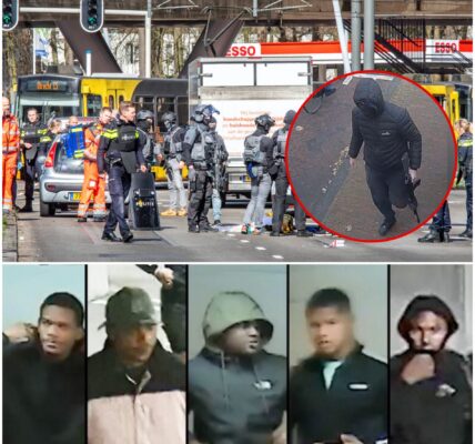 Vijf mannen gezocht na schietpartij bij Erasmustoren – politie waarschuwt voor extreem gevaarlijke verdachten