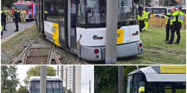 Politie onderzoekt tramontsporing in Antwerpen: vier gewonden, tramverkeer urenlang verstoord